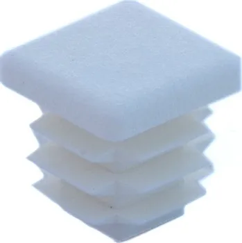 Vrut Záslepka do jeklu rovná bílá - 25x25x1-3mm