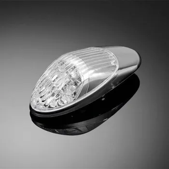 Osvětlení pro motocykl Highway Hawk H684-100 Koncové světlo 2v1 Led čiré Kawasaki Vn900