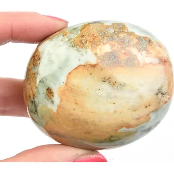 Přírodní kámen Jaspis pestrý hladký kámen (175g)