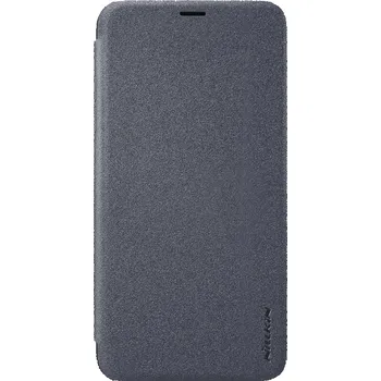 Pouzdro na mobilní telefon Nillkin Sparkle Folio pro iPhone XR černé