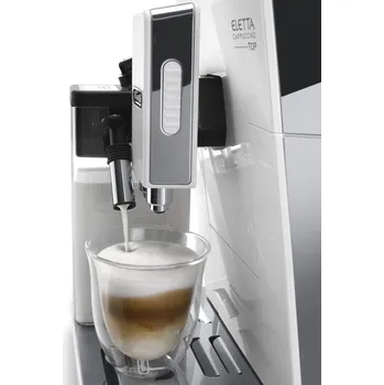 Cappuccino s kávovarem De'Longhi Ecam 45.760.W Eletta