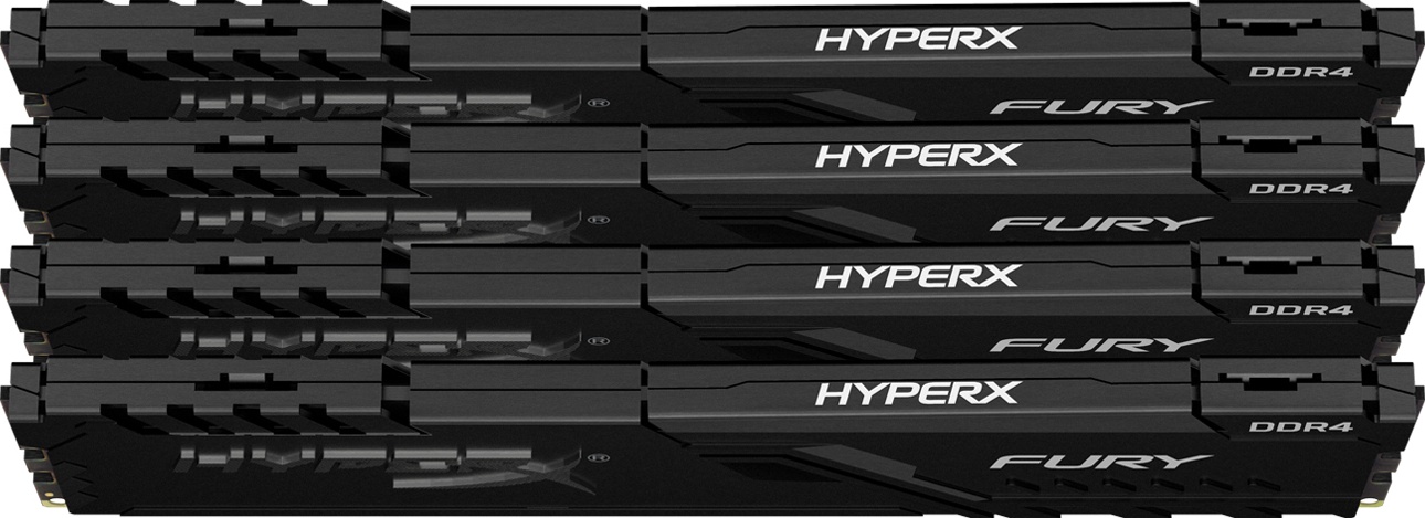 Recenze Kingston HyperX Fury 16 GB (4x GB) DDR4 2666 MHz