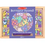 Melissa & Doug Dřevěné navlékací korálky