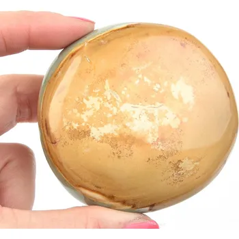 Přírodní kámen Jaspis pestrý hladký kámen (179g)