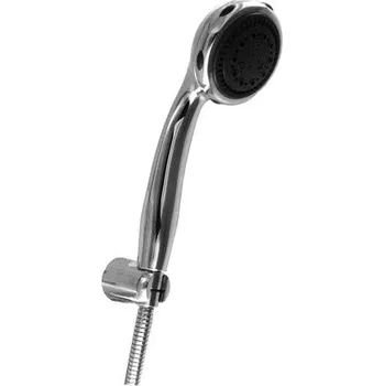 Sprchová hadice Sprchová souprava - sprchová hlavice AZALEA, sprchová hadice 150cm, držák na stěnu