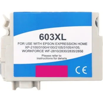 Inkoustová kazeta - EPSON T03A3 (603XL) - magenta - kompatibilní