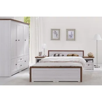 Ložnicová sestava Ložnice PARIS - PS16 postel 160, PS3 skříň 156 cm, dva noční stolky PS15