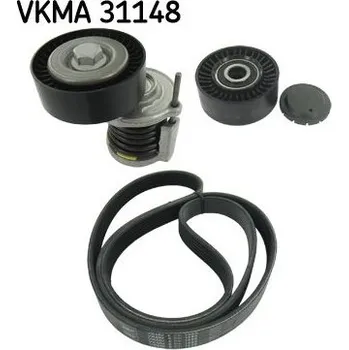 Sada žebrovaných klínových řemenů SKF VKMA 31148