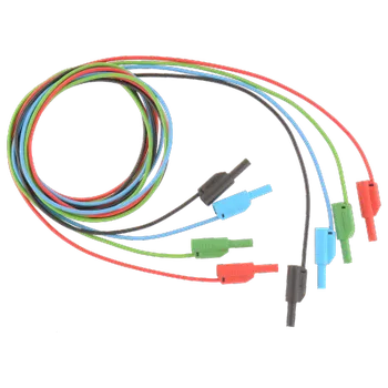Revizní přístroj Metrel S 2009 - 4ks měřicích vodičů, 2m