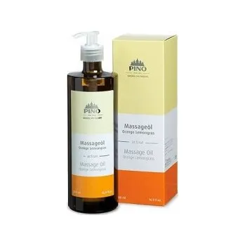 Masážní přípravek PINO Aromatický masážní olej, Pomeranč - Lemongras, 500 ml s dávkovačem