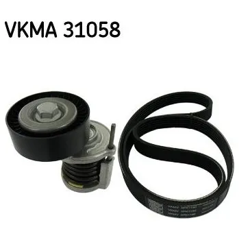 Sada žebrovaných klínových řemenů SKF VKMA 31058