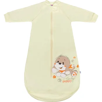 Spací pytel pro miminko New Baby Spací pytel pejsek 68 béžový