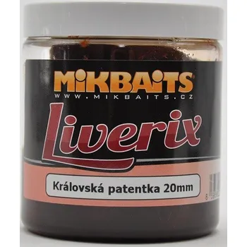 Mikbaits Liverix v dipu 20 mm/250 ml , královská patentka