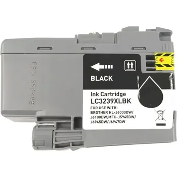 Počítačové příslušenství Inkoustová kazeta - BROTHER LC-3239XLBk - black - kompatibilní