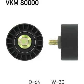 Vratná/vodicí kladka, ozubený řemen SKF VKM 80000