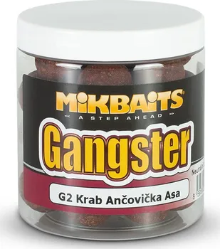 Boilies Mikbaits Gangster Balance 25 mm/250 ml G2 krab/ančovička/asa