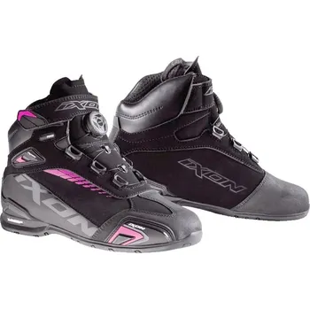 Moto obuv BULL WP LADY 1073 - dámské růžové motocyklové boty IXON - 36