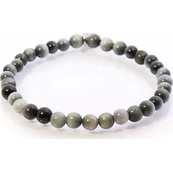 Náramek Minerální náramek orlí oko 6mm - Sadre.cz