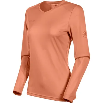Dámské tričko Mammut Mammut Sertig Longsleeve Women Barva - Velikost: Oranžová - XS