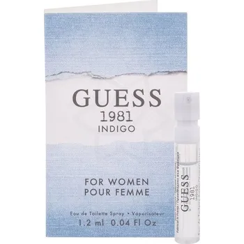 Vzorek parfému Guess 1981 Indigo W EDT 1,2 ml