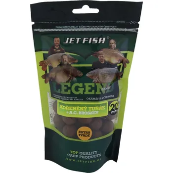 Boilies Jet Fish Legend Range Extra tvrdé 20 mm/250 g