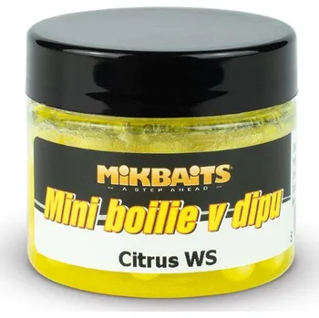 Mikbaits Mini Boilie v dipu 6 - 8 mm/50 ml, citrus WS