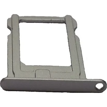 OEM iPhone 5S/SE držák nano Sim karty, stříbrný
