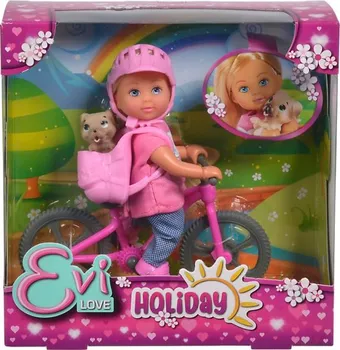 Panenka Simba Evička s bicyklem