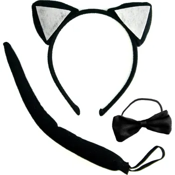 Karnevalový doplněk PartyDeco Karnevalová sada kočička