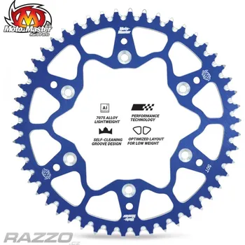 Řetězová sada pro motocykl Rozeta MotoMaster ALU Chainwheels Blue 6201224 GasGas Sherco Beta Husqvarna 48 z
