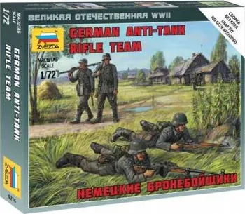 Plastikový model Zvezda German Anti Tank Rifle Team 1:72