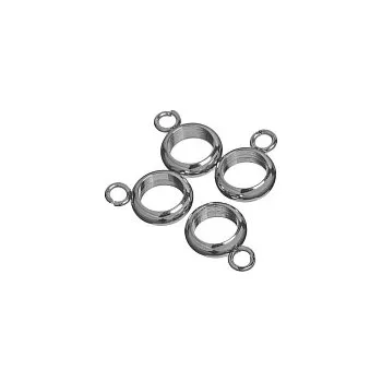 Přívěsek Ocelové očko na přívěsek, 2,5x11 mm, 2 ks