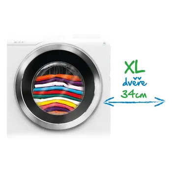 dveře pračky Beko HTV8733XS0