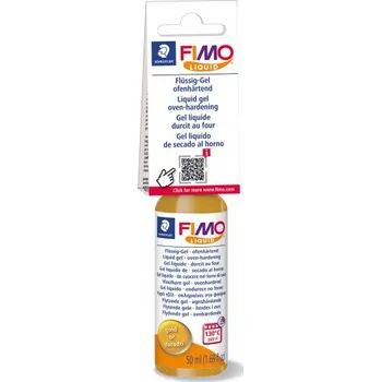 Modelovací hmota FIMO Staedtler FIMO LIQUID Deco gel ZLATÝ 50 ml