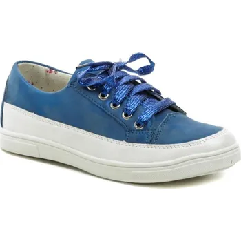 Dámské polobotky Wojtylko 2220 modré dívčí polobotky EU 32 + DÁREK