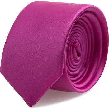 Kravata Slim kravata s kapesníčkem Brinkleys - fuchsie