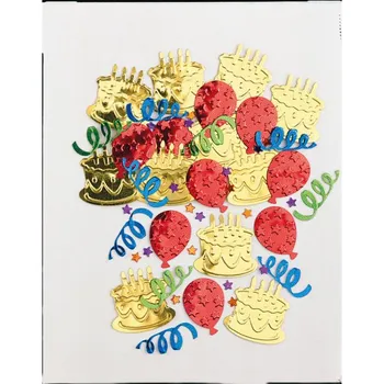 Konfeta Dort k narozeninám konfety barevné 14 g Amscan 36850