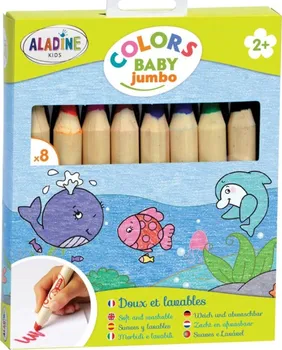 Pastelka AladinE ColorsBaby Jumbo 8 ks