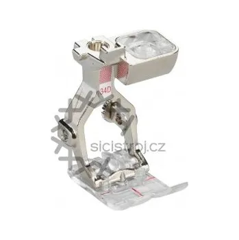 Příslušenství k šicímu stroji Bernina patka 34D - průhledná 0329617000