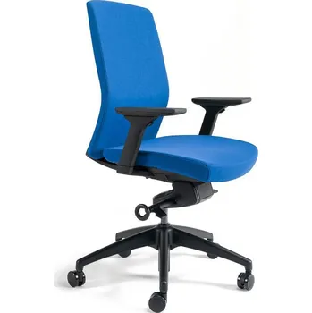 OP Kancelářská židle J2 Barva: modrá, Kostra: černá