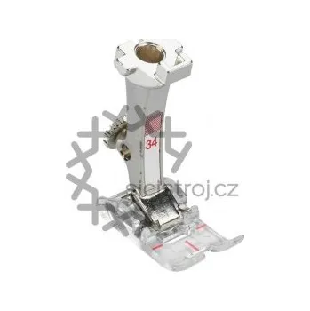 Příslušenství k šicímu stroji Bernina patka 34 - průhledná 0309727000