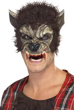 Karnevalová maska Smiffys Polomaska vlkodlak s chlupy