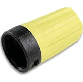 Elektrický konektor Neutrik BST-BNC-4 žlutý kryt BNC