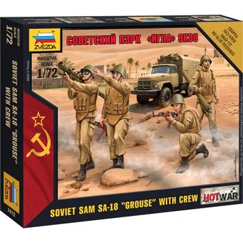 Plastikový model Recenze Zvezda Soviet PZRK "Igla" 9K38 1:72