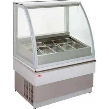 Mrazicí vitrína Georgia III 1000, ice-cream, šedá Sleva 11718Kč