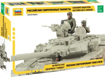 Plastikový model Zvezda Russian Tank Crew – Combat Version 1:35