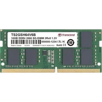 Operační paměť Transcend 16 GB DDR4 2666 MHz (TS2GSH64V6B)