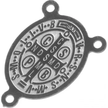 Materiál na výrobu šperku Konektor z nerez oceli, 21x15 mm (2 ks)