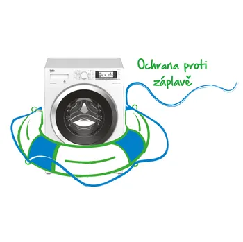 ochrana proti záplavě Beko HTV 8733 XS0