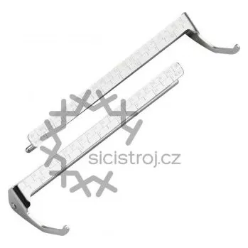 Příslušenství k šicímu stroji Bernina Vodič švu pravý/levý - přídavné s měrkami 0030277000